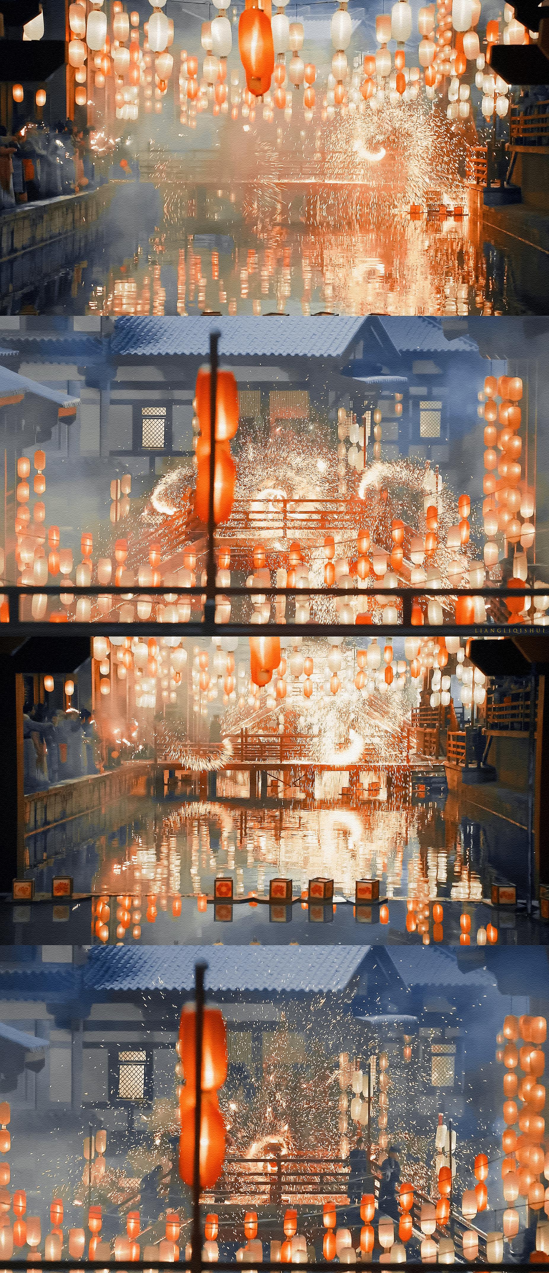 为你明灯三千,为你花开满城.