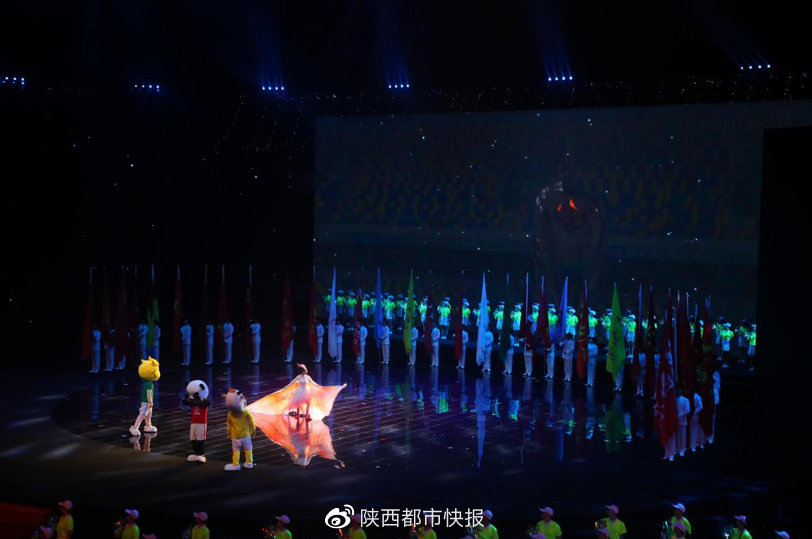 新程再启 筑梦奋进  第十四届全运会闭幕式文体展演侧记休闲区蓝鸢梦想 - Www.slyday.coM