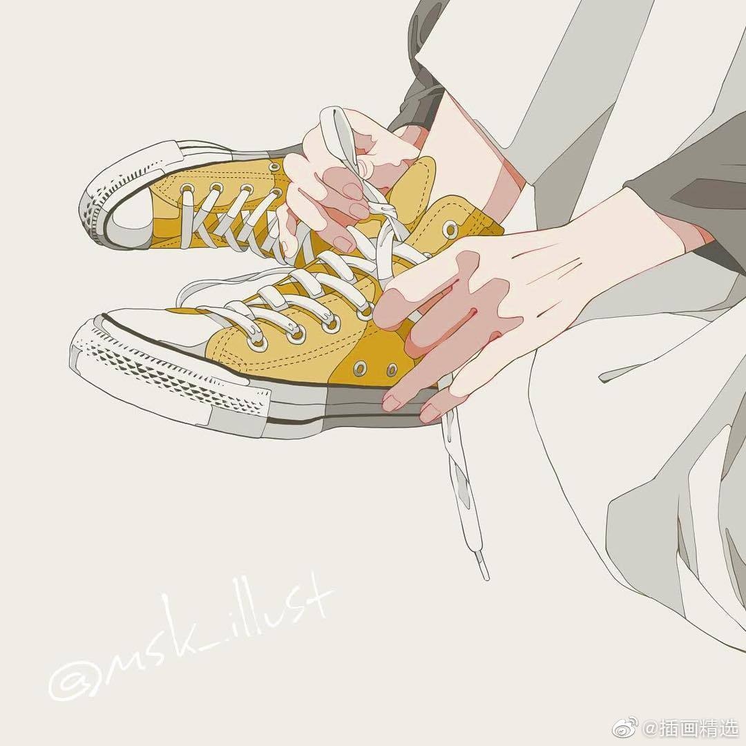 女性局部特写插画作品 风格很唯美 来自插画师misaki