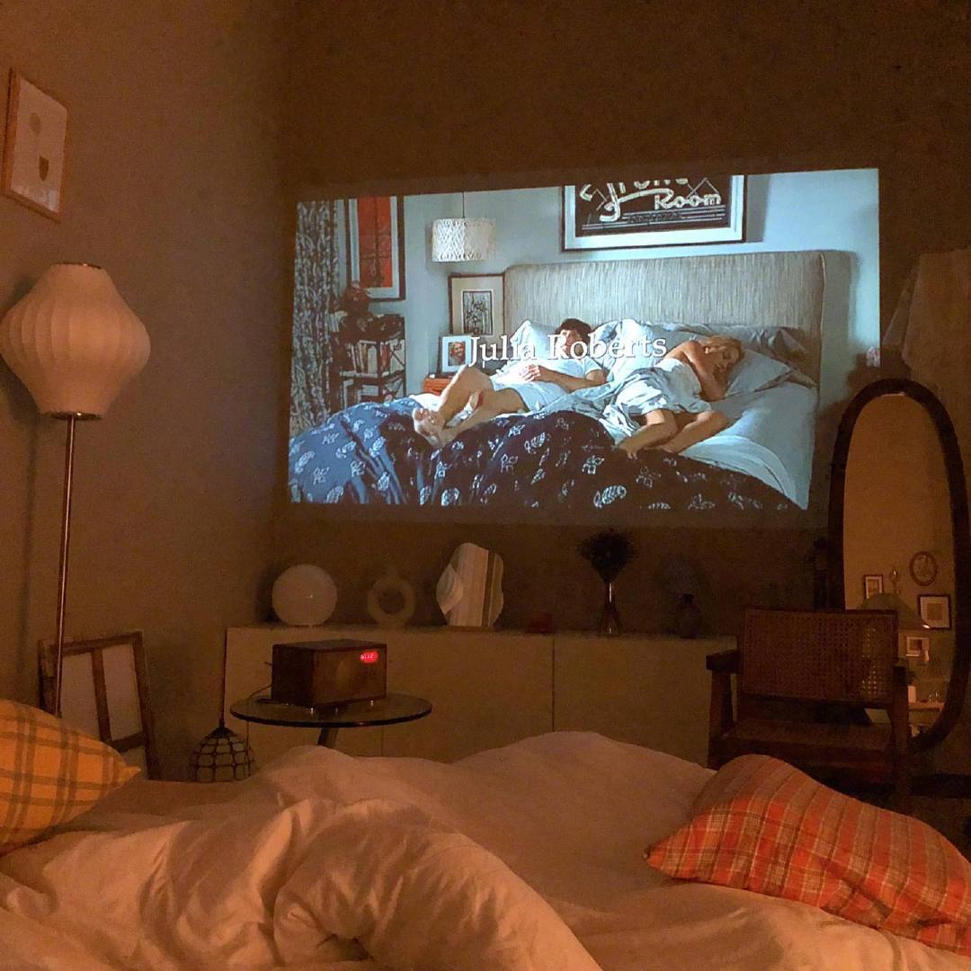 投影仪真的是提升幸福感的神器