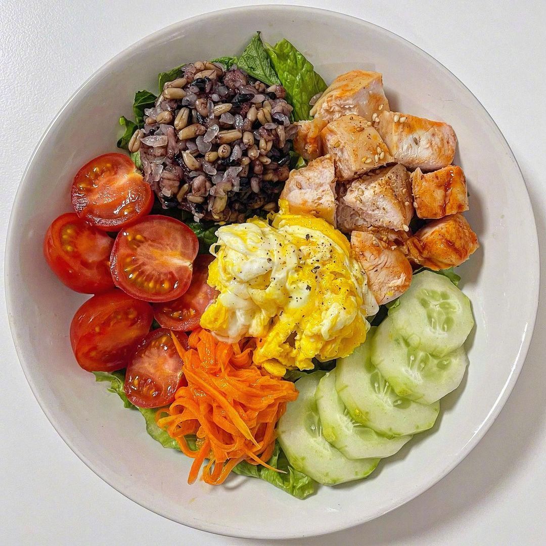 每日减脂餐_高清图集_新浪网