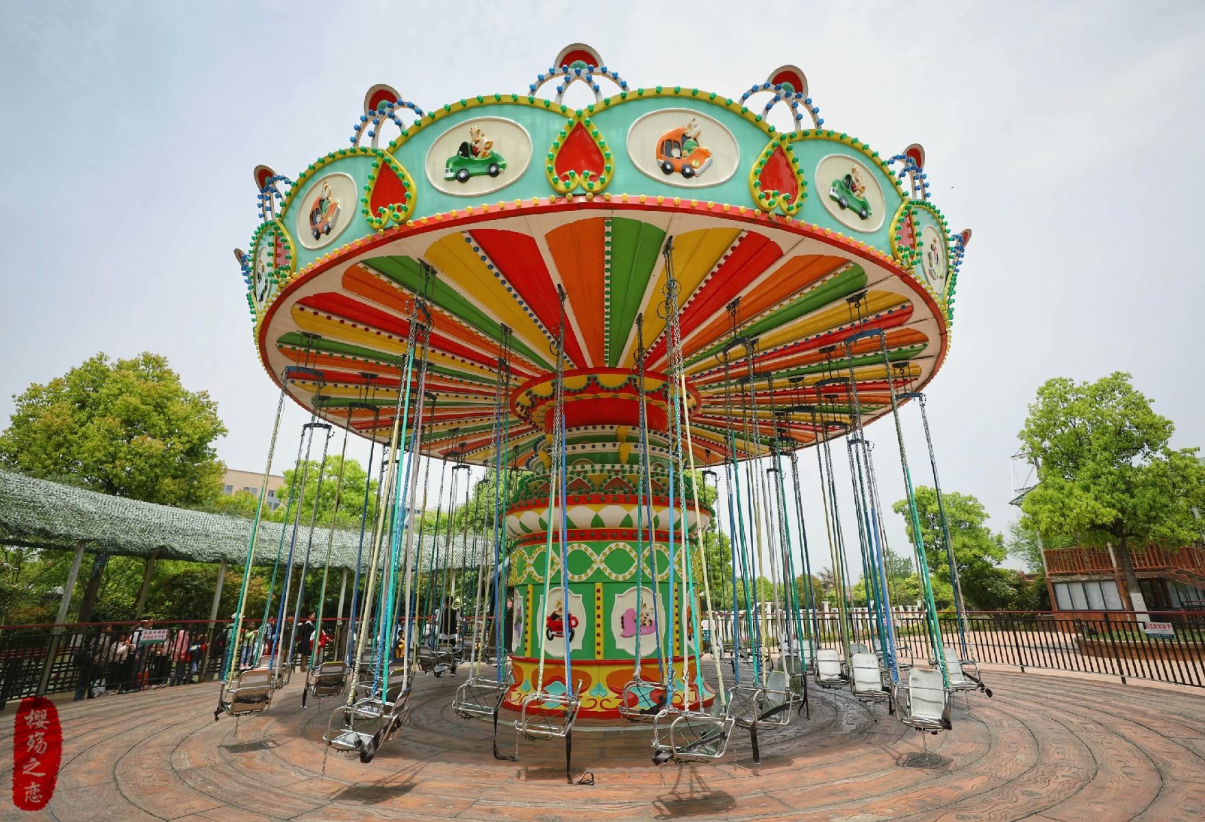 安吉最美游乐园既有迷人的田园风光还有层出不穷的游玩项目