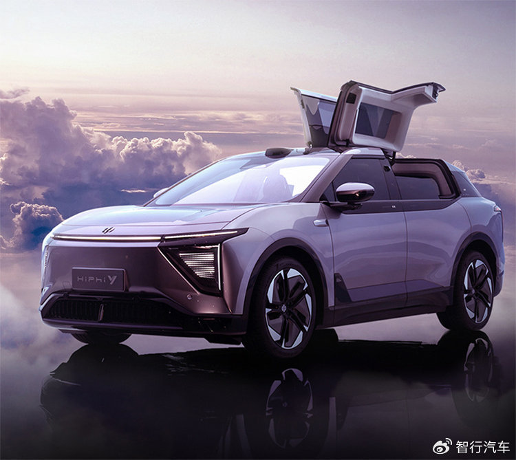 动力部分,高合hiphi y提供了后置单电机驱动,以及双