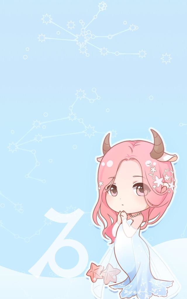 12星座萌系壁纸快来领取你的星座萌娃
