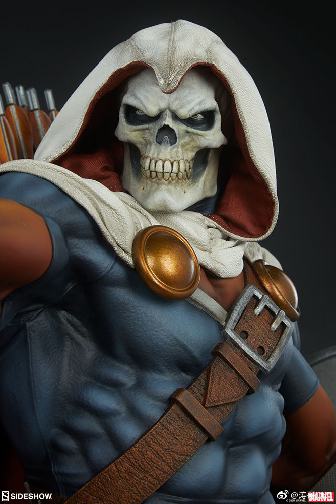 sideshow推出的这款经典造型的模仿大师雕像,全高21.5英寸,约54