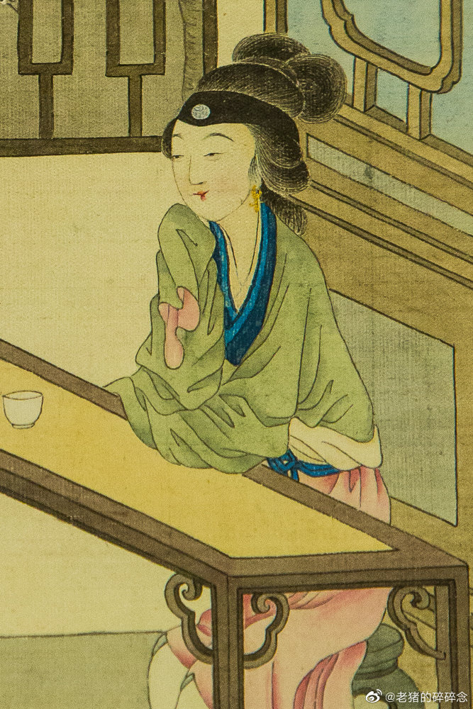 仇英的仕女图果然猫奴不分古今