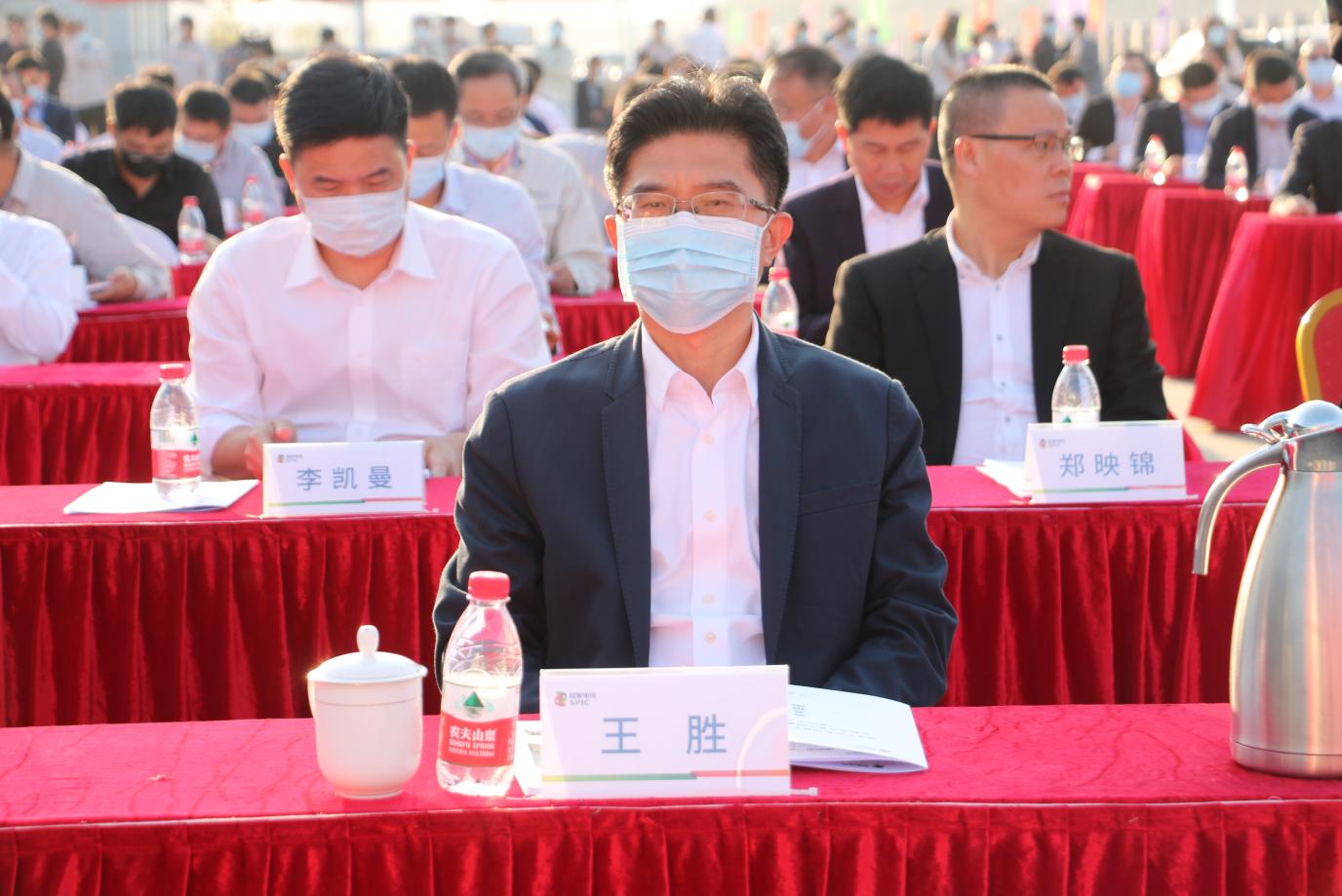 揭阳市委书记王胜,揭阳市委常委,常务副市长庄湃澍,惠来县委书记蔡