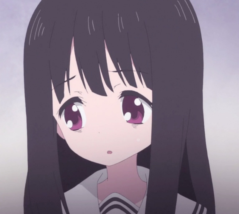 自截动漫头像|魔法少女网站朝雾彩:中学二年级学生,持有手枪型的魔杖