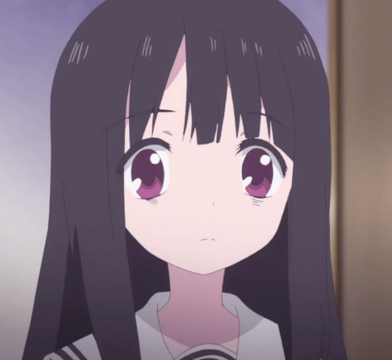 自截动漫头像|魔法少女网站朝雾彩:中学二年级学生,持有手枪型的魔杖