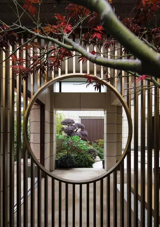 12个中式"花园庭院"设计,种草养花,逗鱼赏月,雅趣!