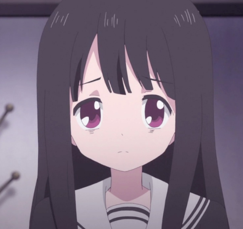 自截动漫头像|魔法少女网站朝雾彩:中学二年级学生,持有手枪型的魔杖