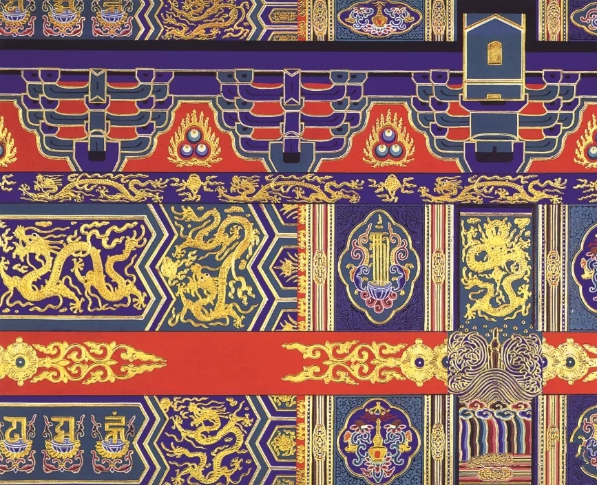 " 中国古建 · 彩绘彩画花纹图案 …"