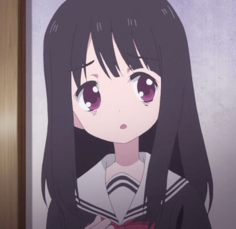 自截动漫头像|魔法少女网站朝雾彩:中学二年级学生,持有手枪型的魔杖