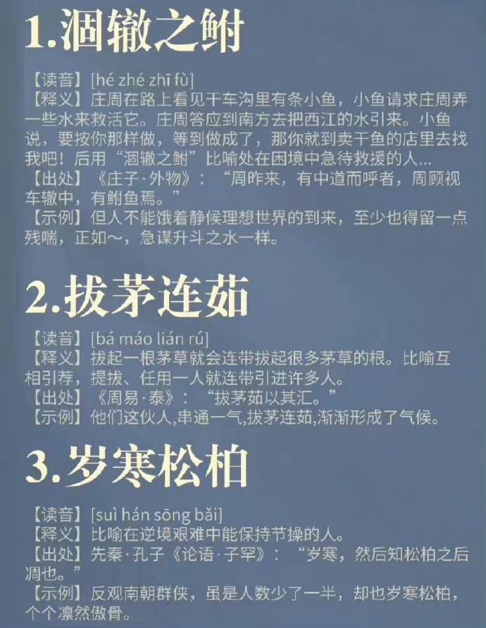 很小众却很惊艳的句子