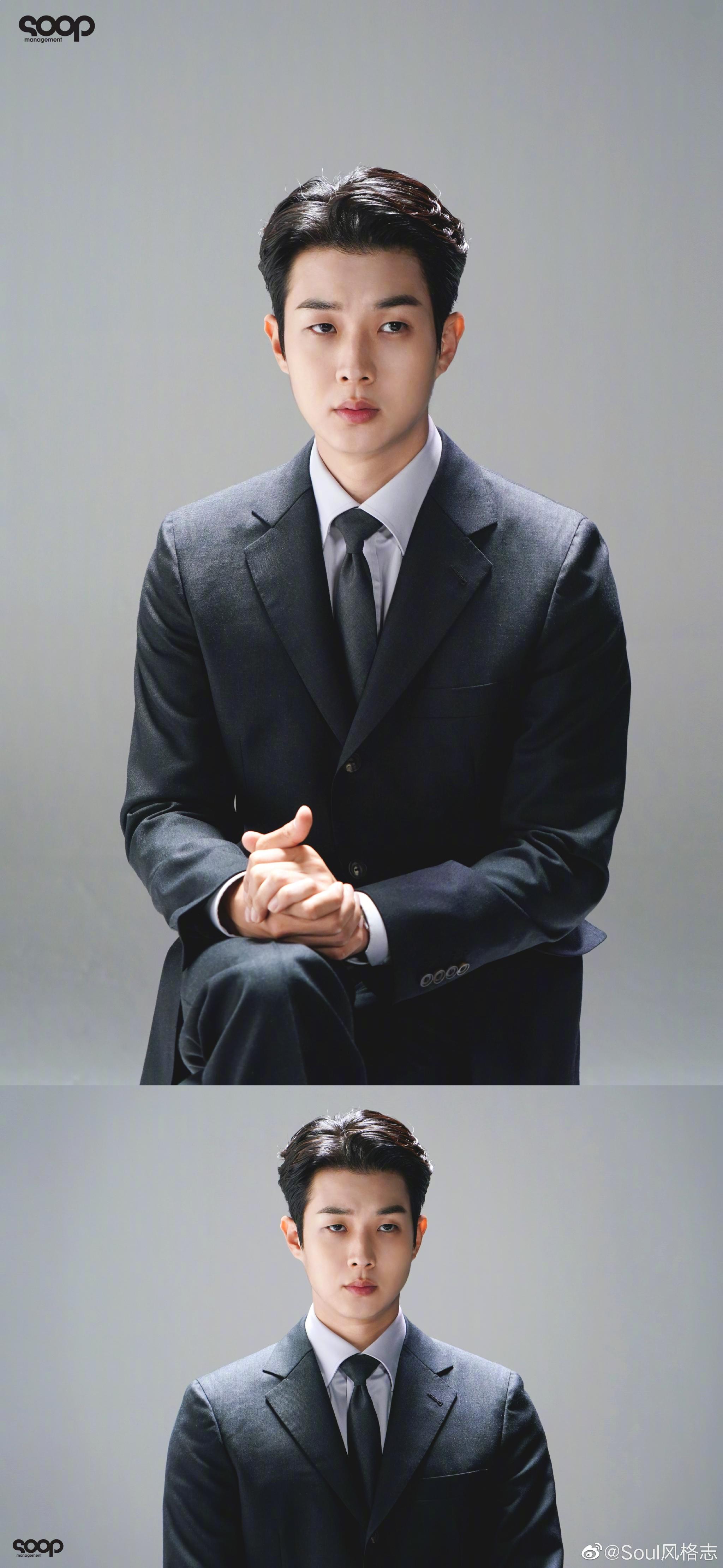 崔宇植最新花絮大片穿上西装的狗狗是和剧里完全不同精英之感