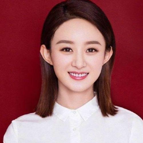 有种"意外"叫明星证件照,赵丽颖甜美治愈,看到任嘉伦想抱走