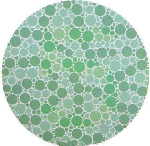 盘点几张色盲测试图,如果第一张都看不出来,可能没有报名资格