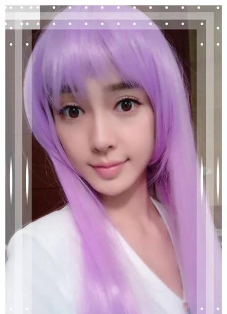 同是紫色头发程潇baby可以看到孟美岐山支大哥再染一次