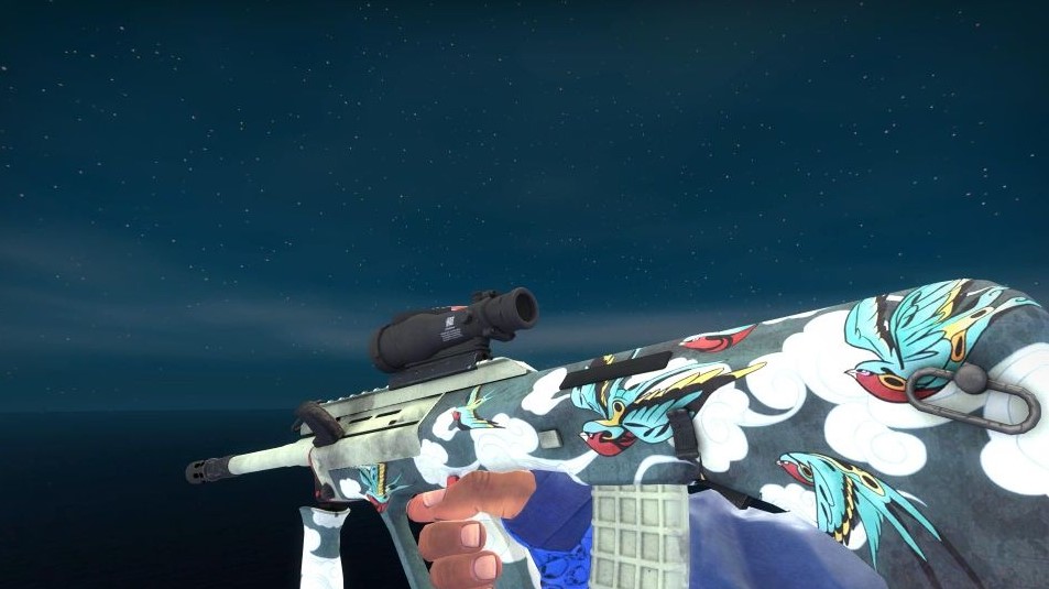 csgo皮肤指南:一个秋叶原小姐姐,让这一款卖到接近1000元