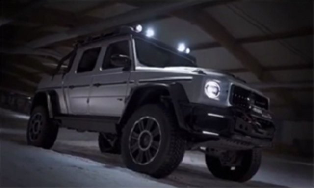 "皮卡版"奔驰g63来袭,长6.31米,4.8秒破百,购车还送无人机
