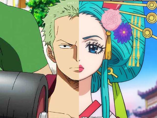 海贼王:索隆到底和谁最有cp相?用半脸图带你看证据