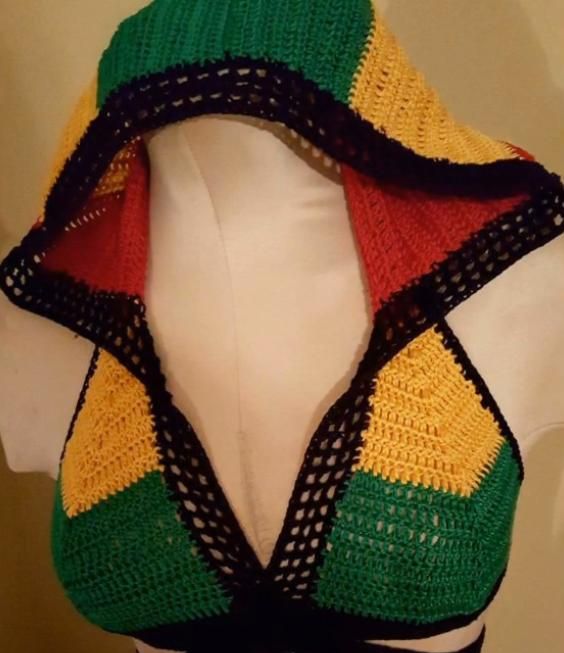 针织作品40款美观又舒适的钩针编织泳衣泳装创意设计