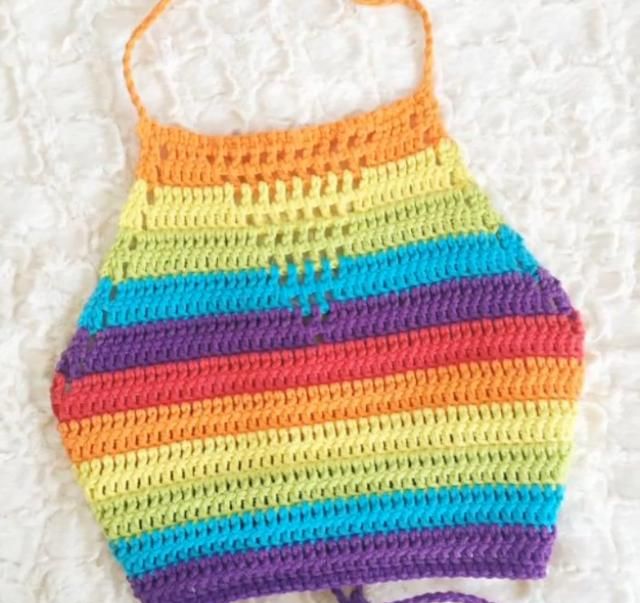 针织作品40款美观又舒适的钩针编织泳衣泳装创意设计