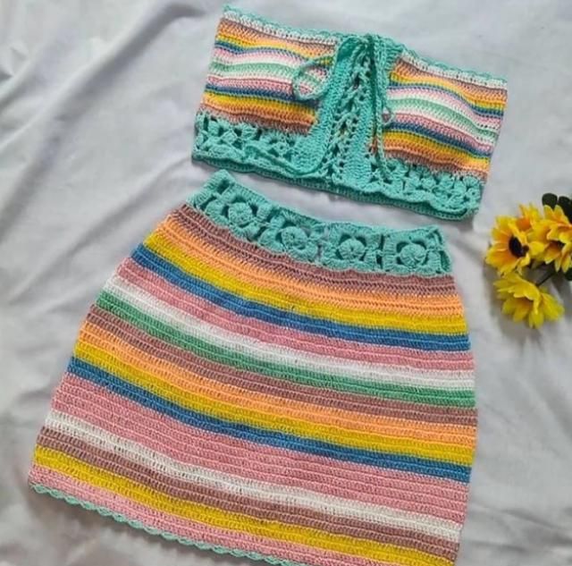 针织作品40款美观又舒适的钩针编织泳衣泳装创意设计