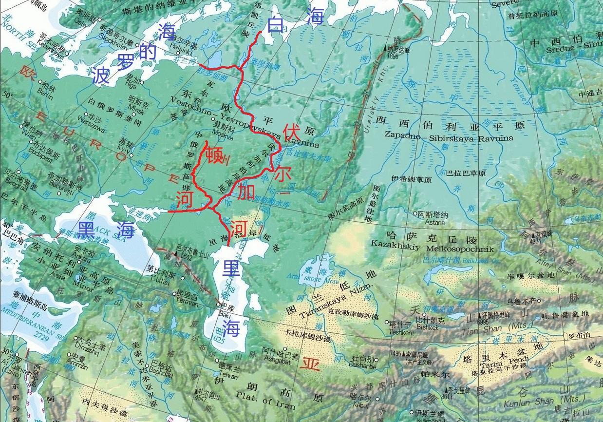 里海|伏尔加河|湖泊_新浪新闻