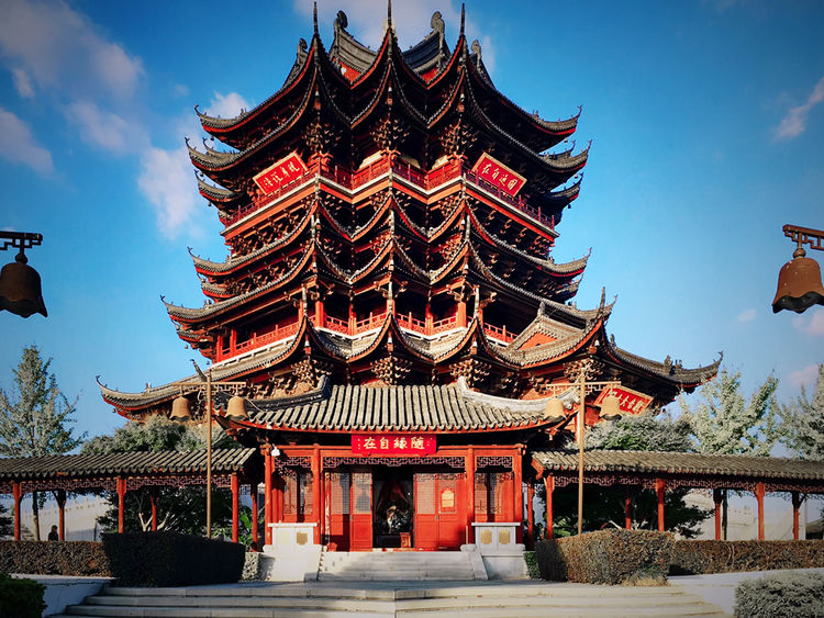 苏州一座如莲花般的寺庙,精美绝伦,从里到外透露出圣洁感