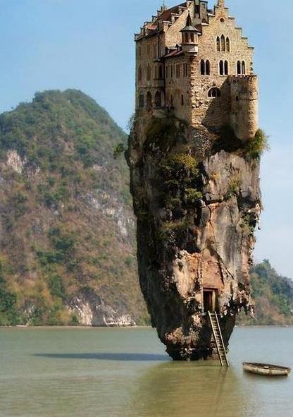 那些建造在悬崖上的房屋,你敢住吗?最后一张最惊秫