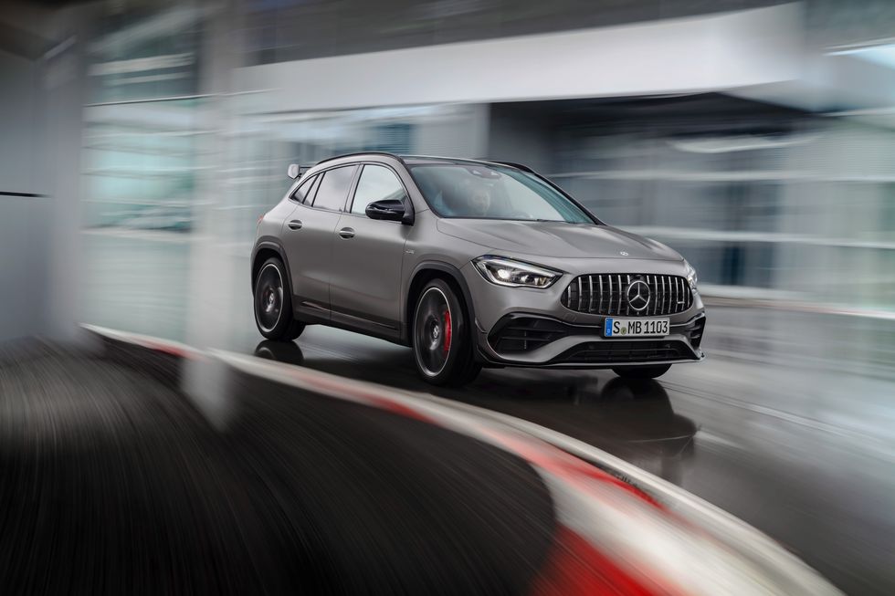 新一代梅赛德斯AMG GLA 45，SUV界的小钢炮