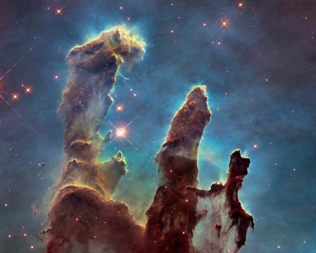 比如著名的"创生之柱","蝴蝶星云","上帝之眼","上帝之手"等经典而