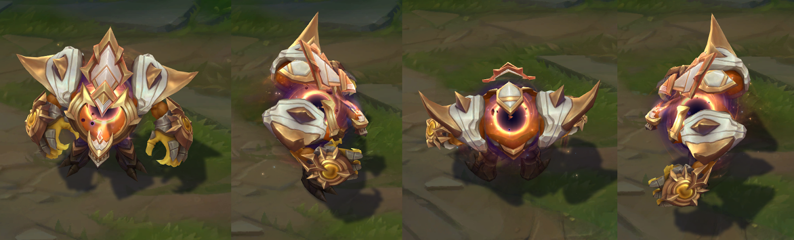 至臻石头人皮肤特效一览死兆星系列首款至臻皮肤