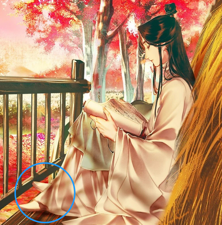 天官赐福:谢怜"内八站"惹人注意,你观察过谢怜的站姿吗?