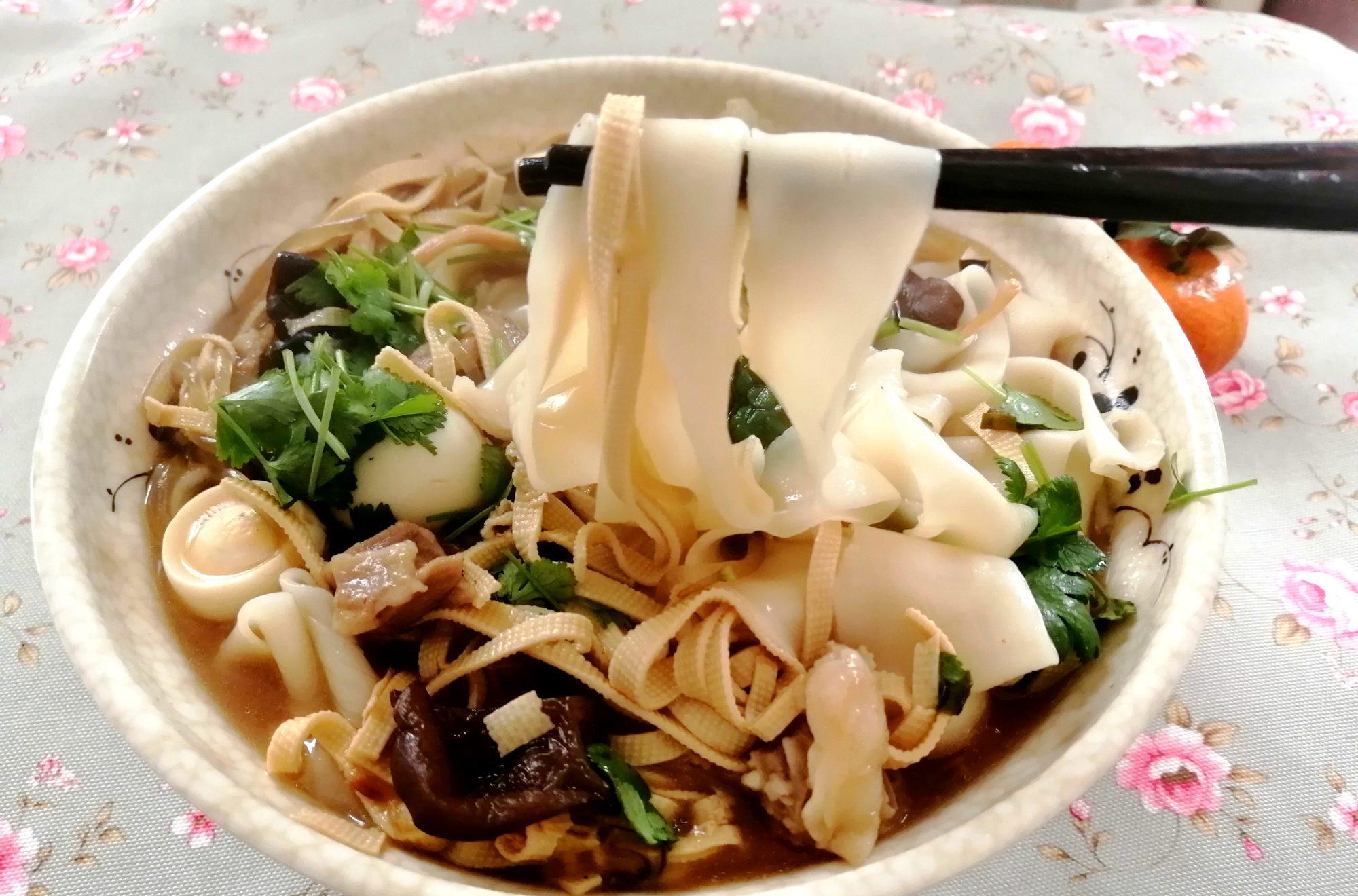 河南烩面家庭版做法汤鲜味美做法特别简单学会可以开面摊了