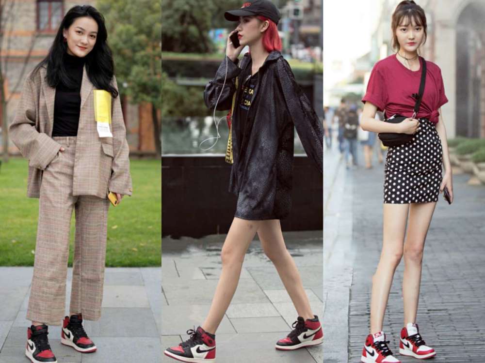 一个很好的选择了,这也是现在最经典的款式之一,红色和黑色的颜色搭配