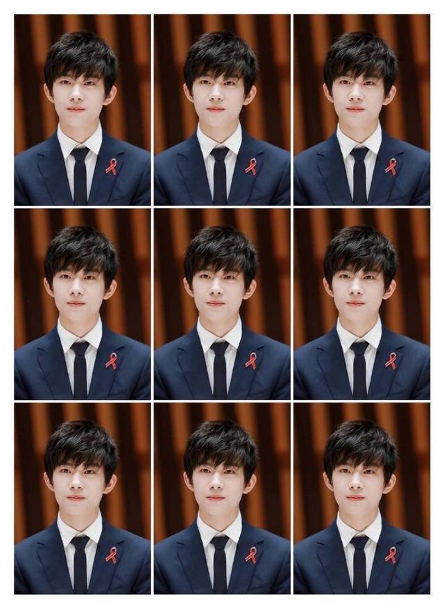 易烊千玺的证件照成长之路