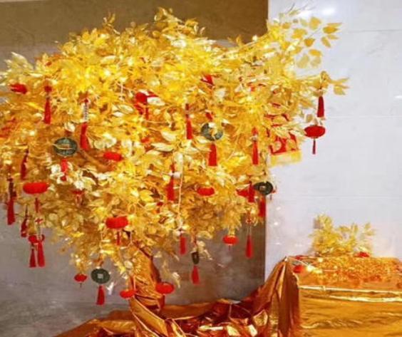 心理测试:三个金色发财树,你最喜欢哪一个?测你最在乎什么