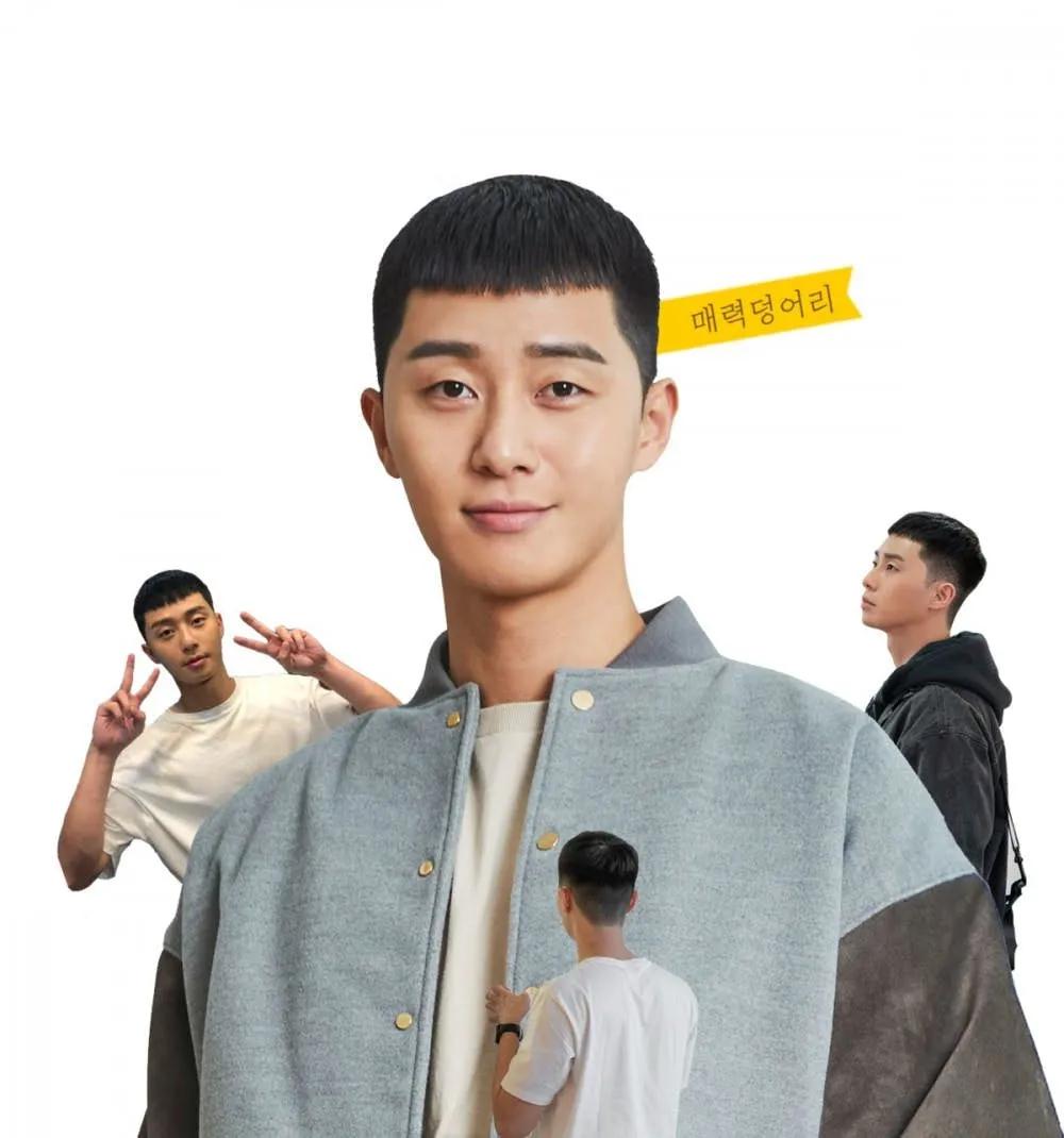 《梨泰院class》朴叙俊帅气花絮照!栗子头加185长腿