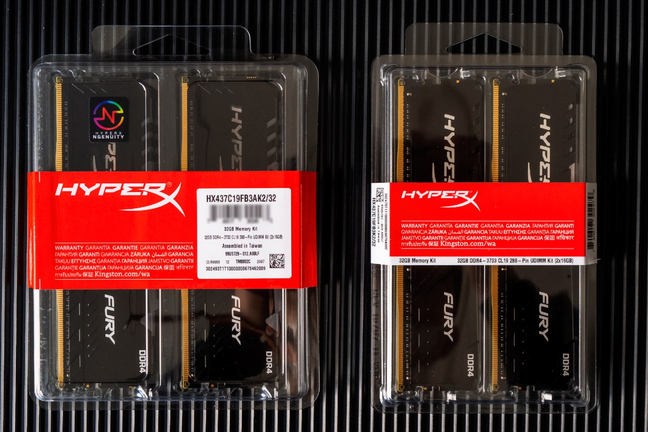 锐龙最佳伴侣 金士顿hyperx fury 3733mhz内存评测