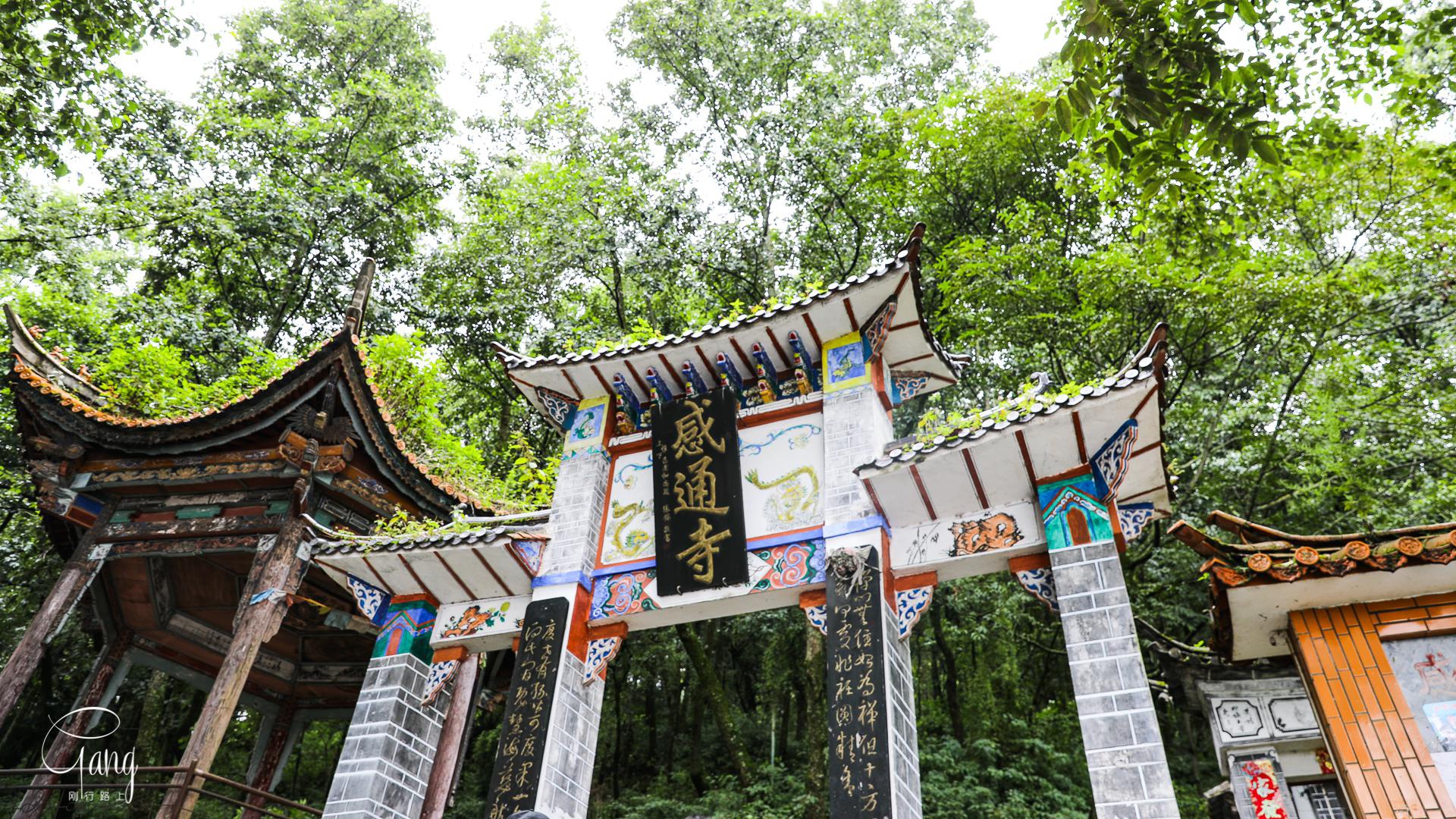 大理感通寺,位于苍洱驰名第一山,却因为明太祖一高兴而扩建