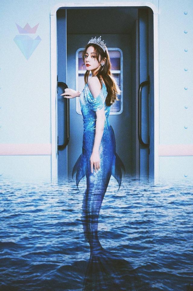 迪丽热巴和jennie同穿人鱼公主裙赢了身材却输给了宋茜