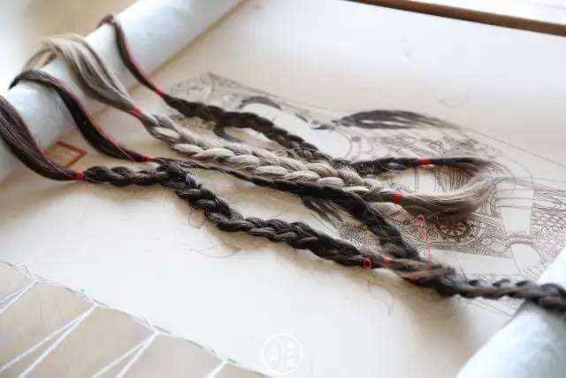 万缕青丝入绣,这些发绣艺术品美得令人震撼!|发绣|头发|艺术品_新浪新