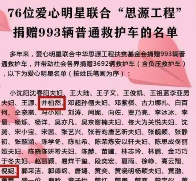从那时开始就有网友纷纷猜测两人其实早就复合,再加上近日"联名捐款"
