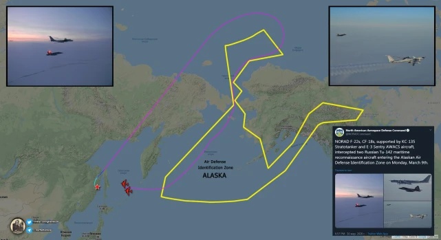 据北美防空司令部在当地时间3月12日发布的一则声明称,由他们指挥的