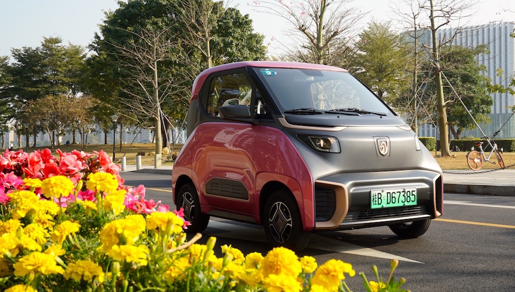 五菱全新a00级电动车申报图曝光-新浪汽车