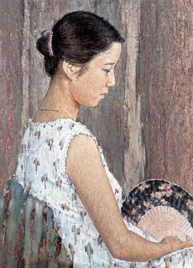 吴冠中:央美教授王征骅的人物油画作品造型功力深厚