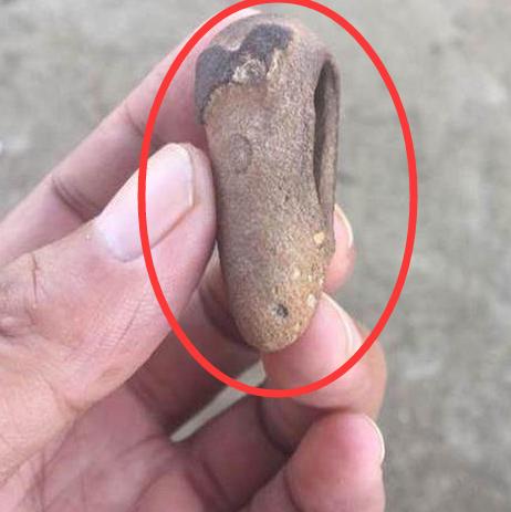 老汉地里挖到三寸奇怪的石头,带回家之后,后悔不已!