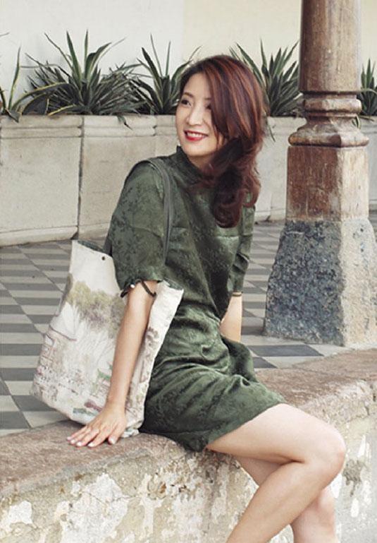 许靖|旗袍|张子萱_新浪新闻